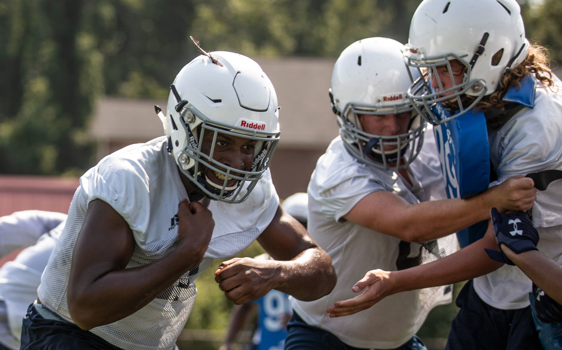 First day of football practice